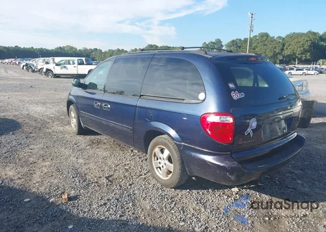 2005 Dodge Grand Caravan Sxt из США, поврежденный, VIN 2D4GP44L05R537778